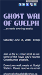 Mobile Screenshot of ghostwalkofguelph.com
